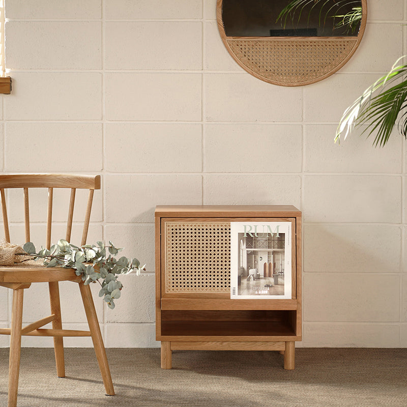 Dako Rattan Nightstand