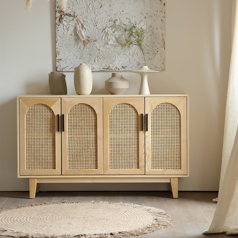 Qhitty Rattan Sideboard