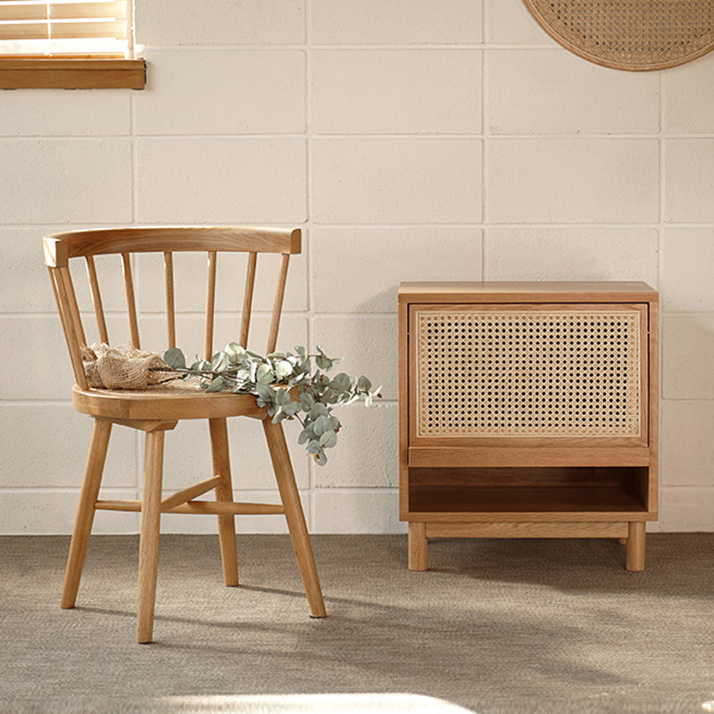 Dako Rattan Nightstand