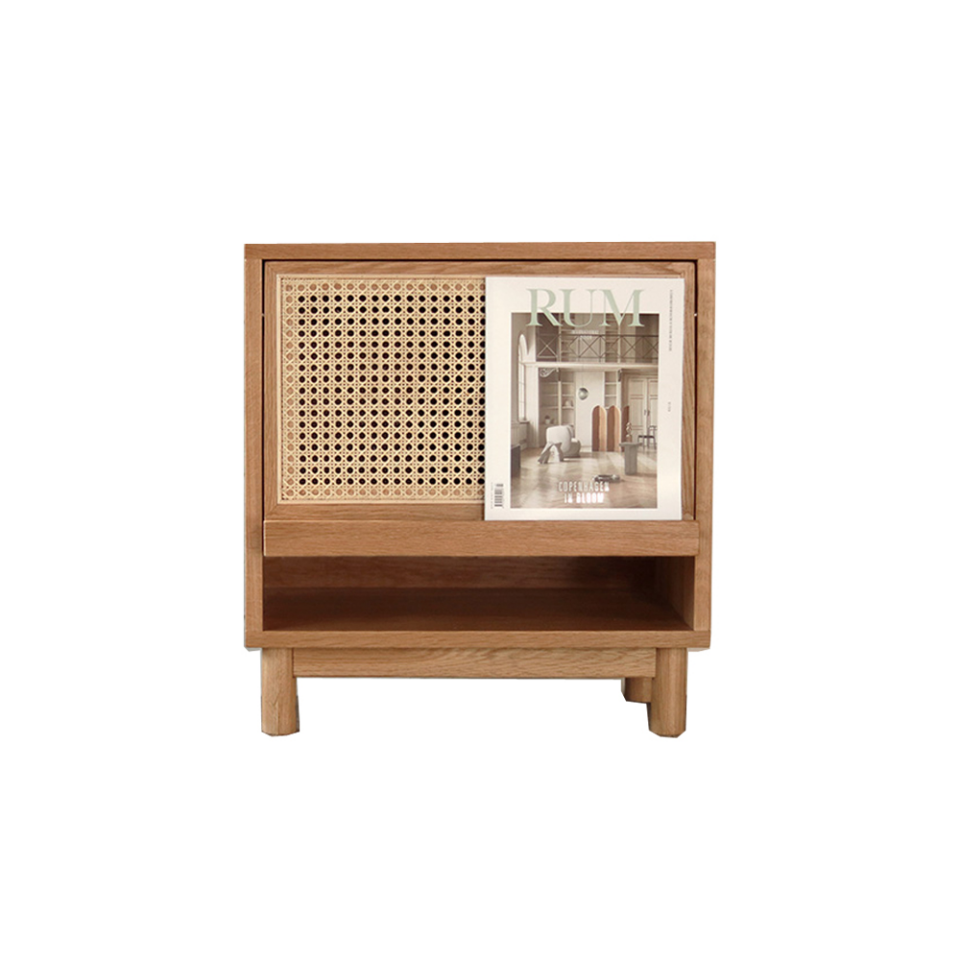Dako Rattan Nightstand