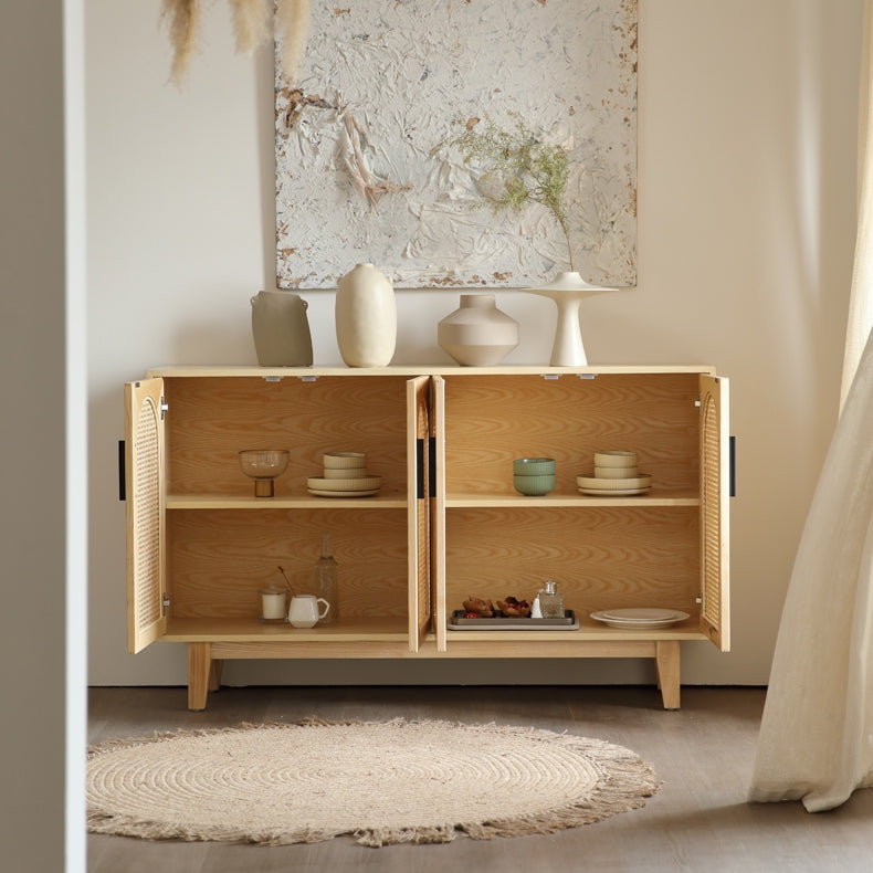 Qhitty Rattan Sideboard
