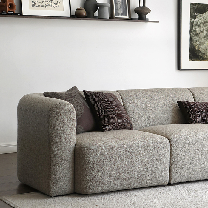 Stone Gray Modular Sofa