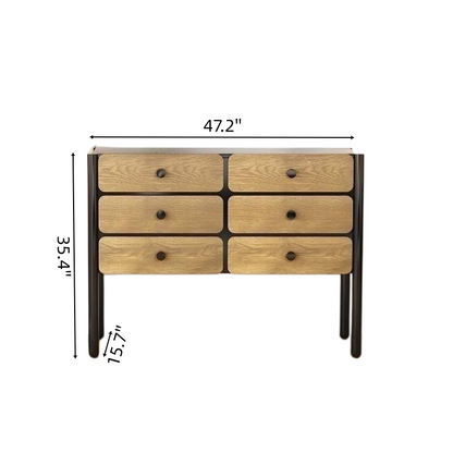 Bay 6-Drawer Chest Cabinet for Storage