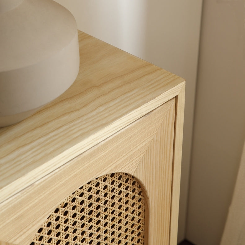Qhitty Rattan Sideboard