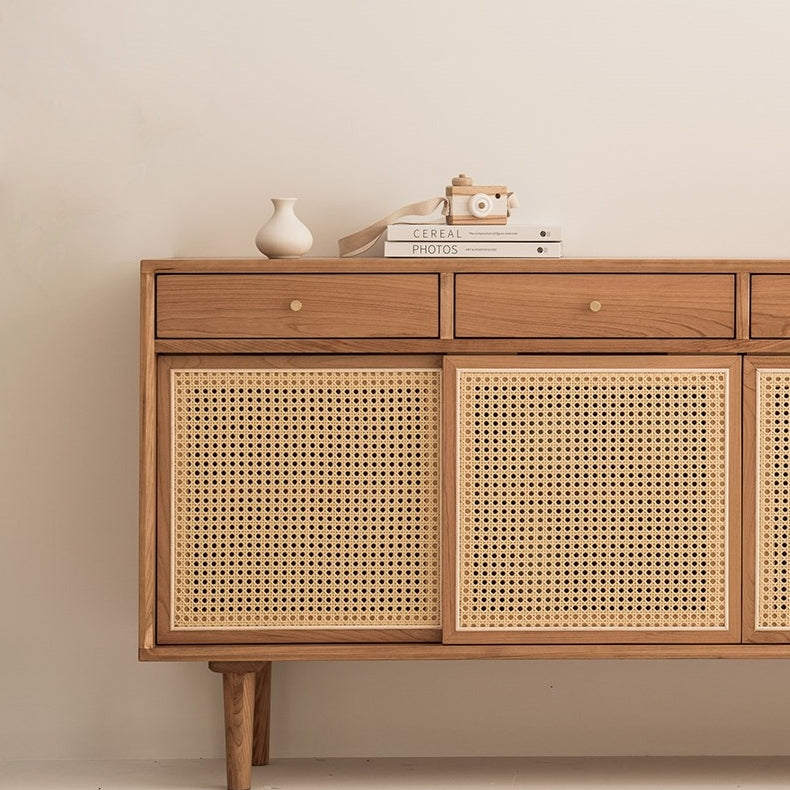 Dako Rattan Woven Sideboard for Storage