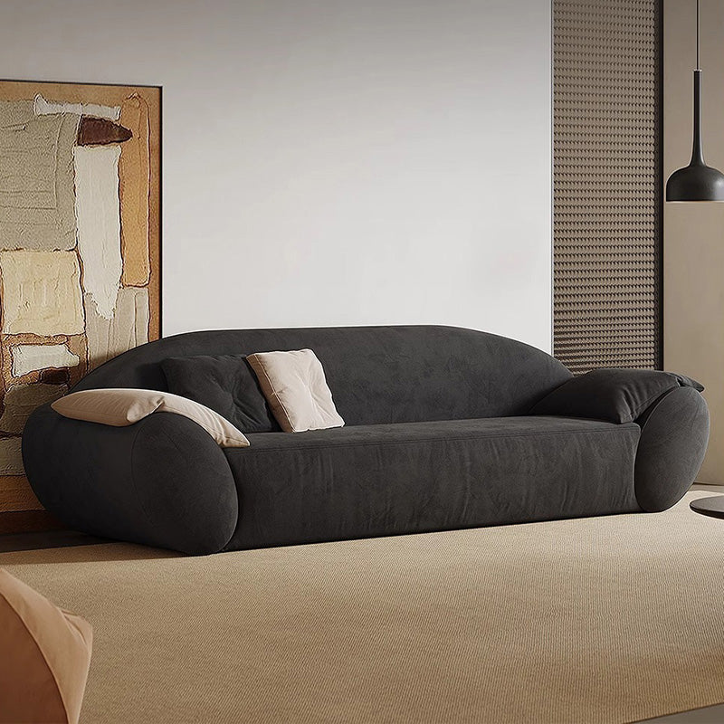 Matte Cloth Simple Straight Sofa