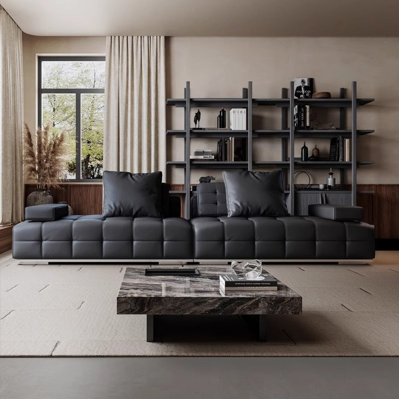 Lawrence Top Layer Leather Sofa