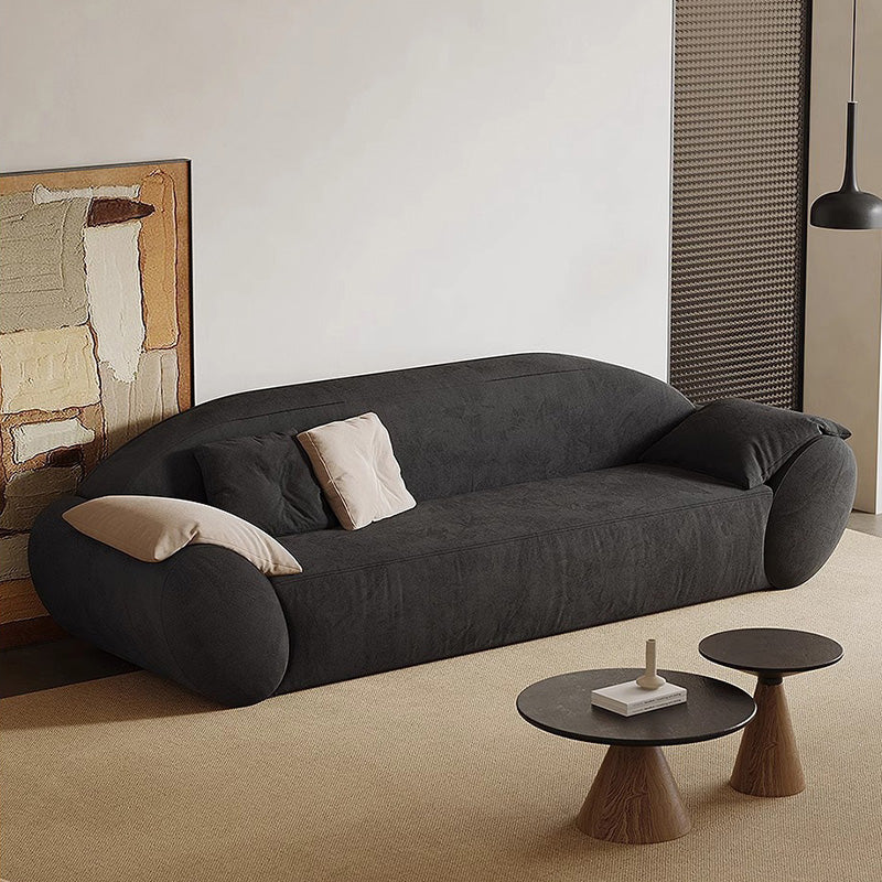 Matte Cloth Simple Straight Sofa