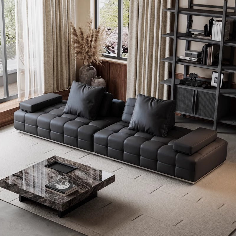 Lawrence Top Layer Leather Sofa