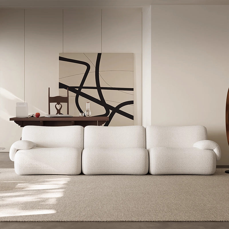 Lamb Fleece Modular Sofa