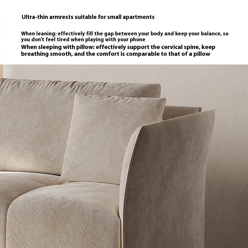 Chenille Rongde Stitching Sofa