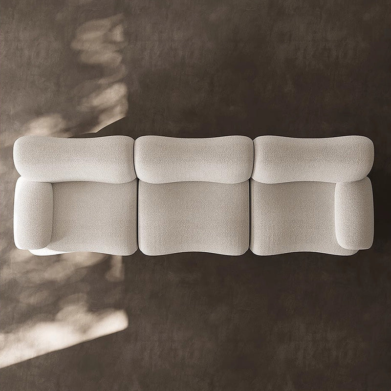 Lamb Fleece Modular Sofa