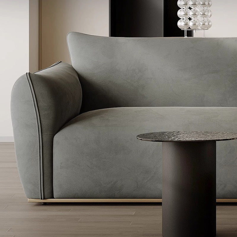 Matte Cloth Simple Straight Sofa