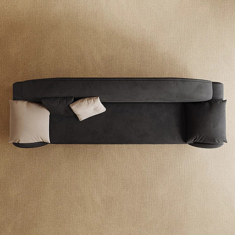 Matte Cloth Simple Straight Sofa