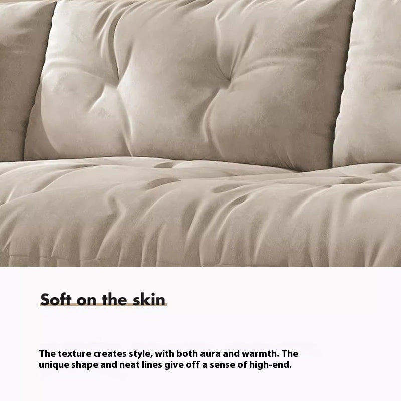 Minimalist Style Frosted Goose Down Sofa