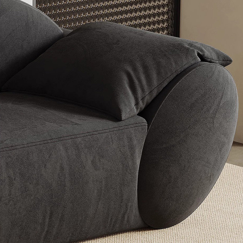 Matte Cloth Simple Straight Sofa