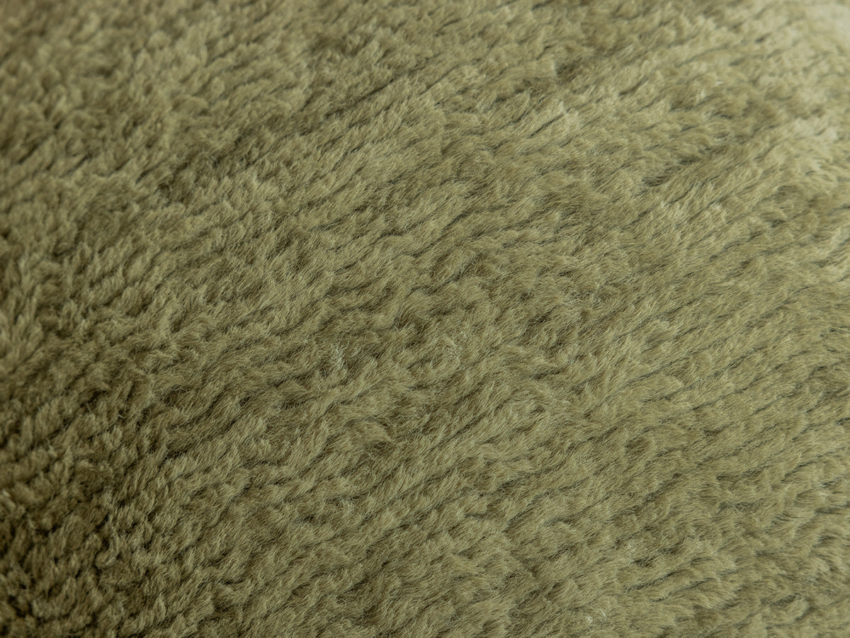 Green Plush Decorative Pillows