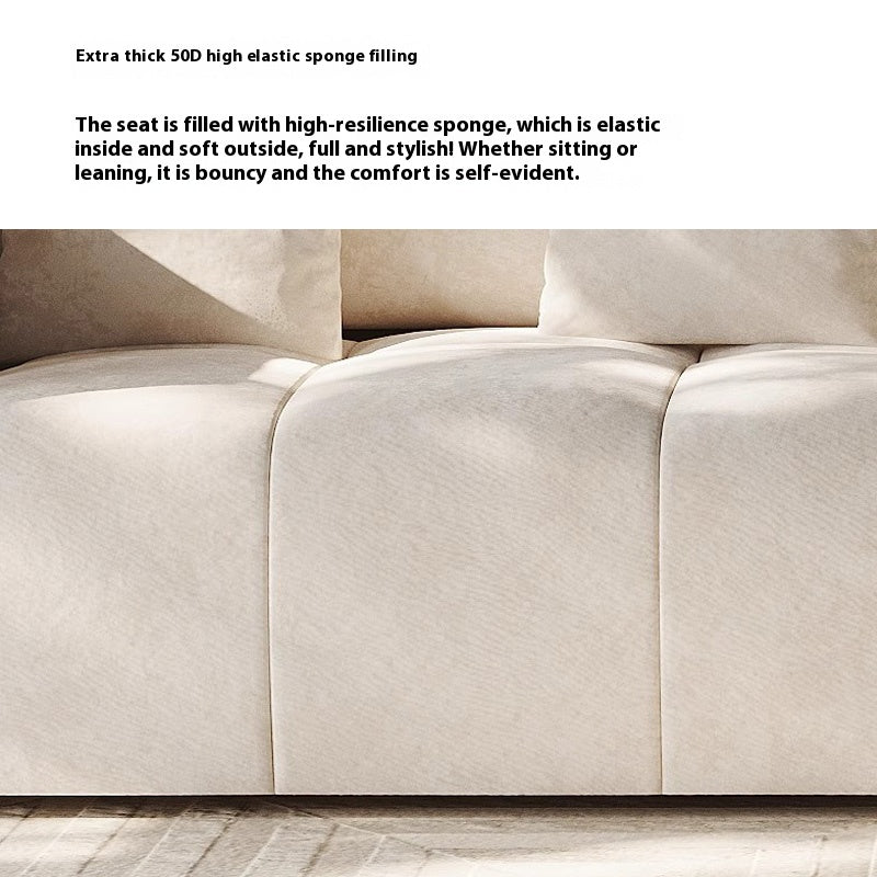 Chenille Rongde Stitching Sofa