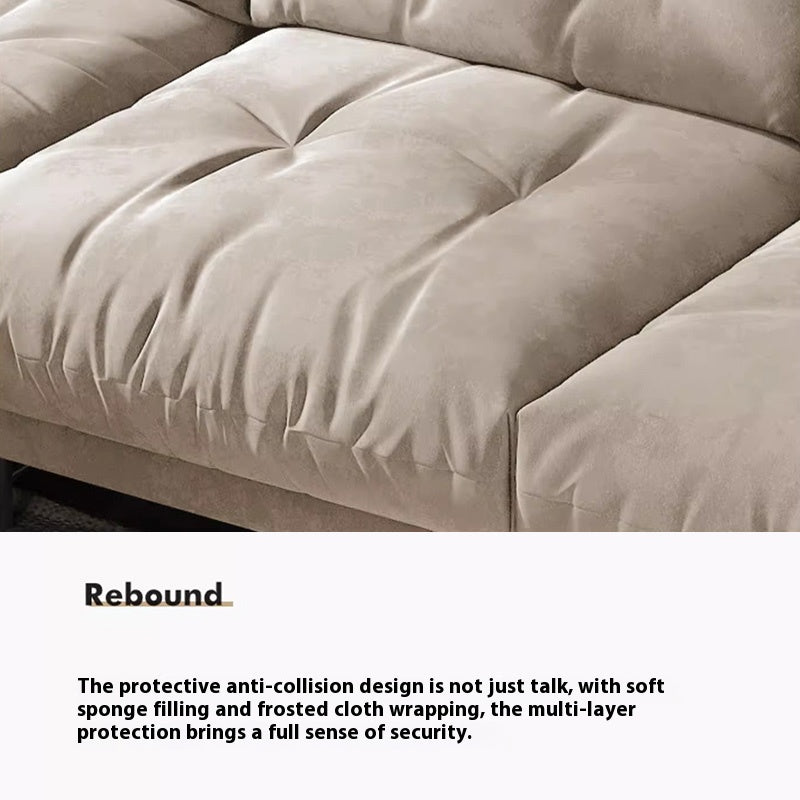 Minimalist Style Frosted Goose Down Sofa