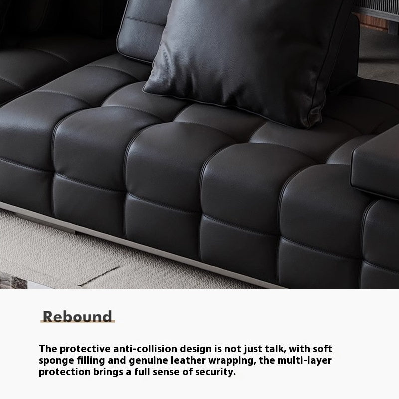 Lawrence Top Layer Leather Sofa