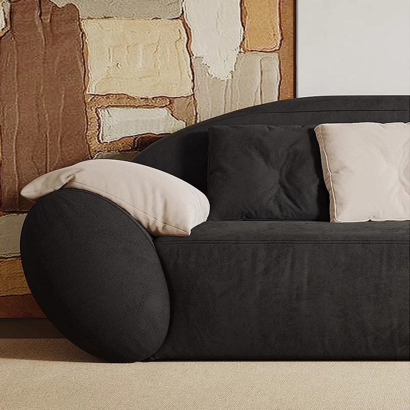 Matte Cloth Simple Straight Sofa