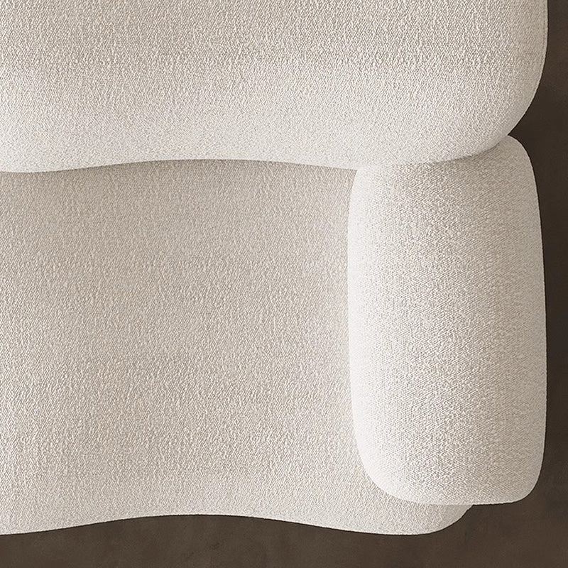 Lamb Fleece Modular Sofa