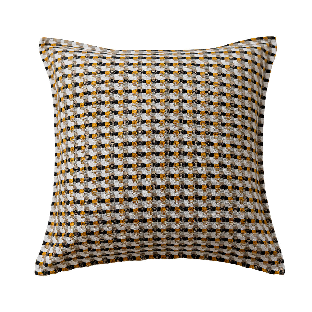 Retro Rattan Square Couch Pillows