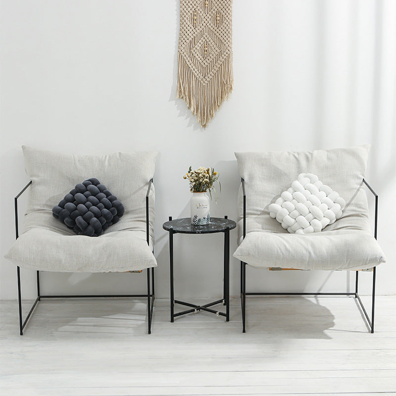 Vibrant Woven Couch Pillows