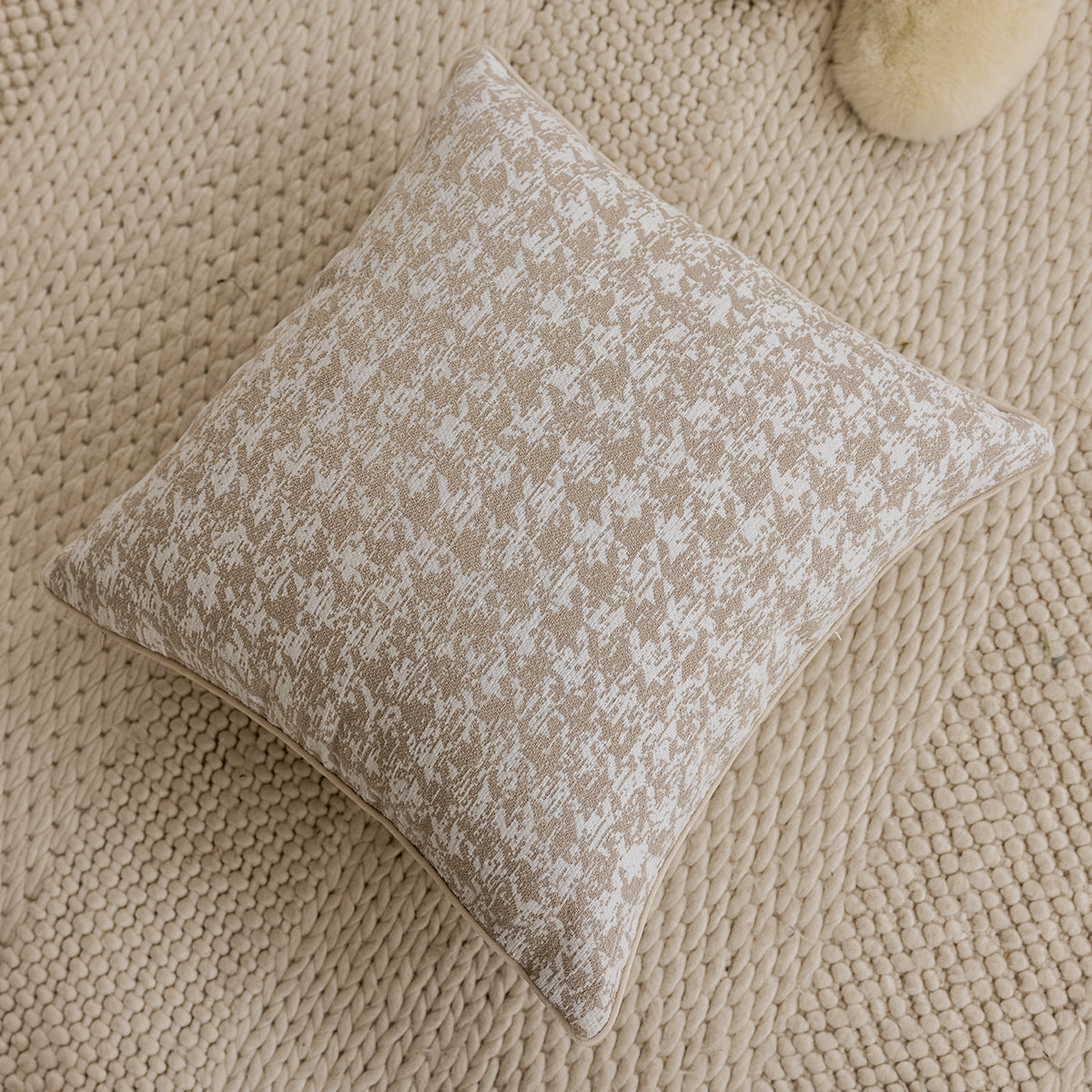 Modern Houndstooth Couch Pillows
