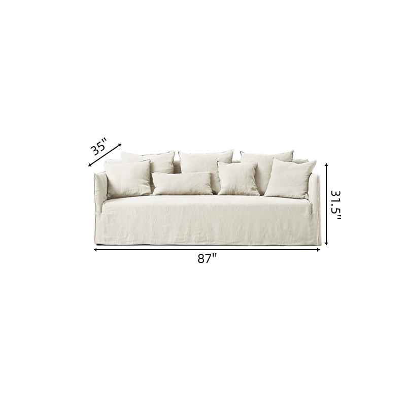 Light Modern Beige Sofa