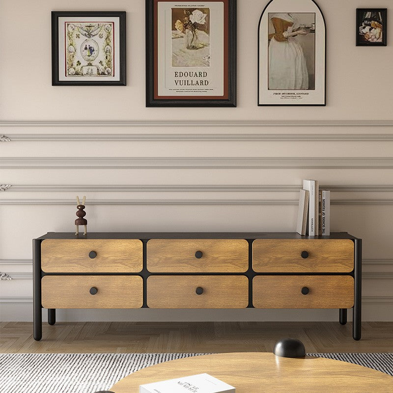 Bay 6-Drawer Wood Dresser for Storage
