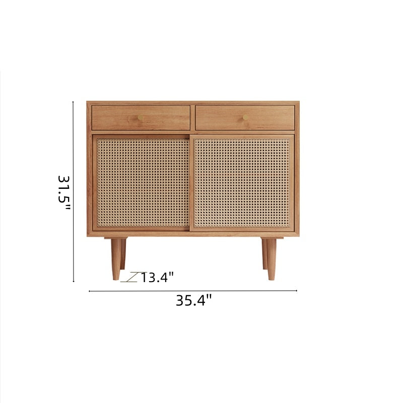 Dako Rattan Woven Sideboard for Storage