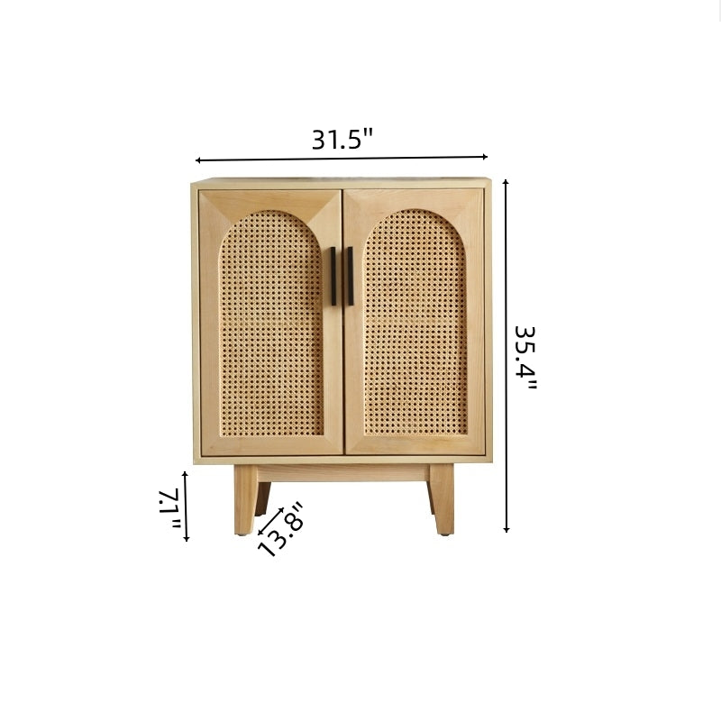 Qhitty Rattan Sideboard