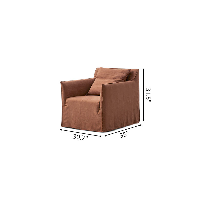 Light Modern Brown Sofa