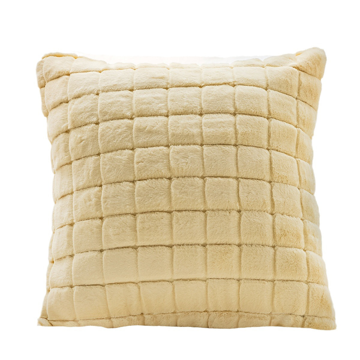 Fluffy Square Throw Pillows