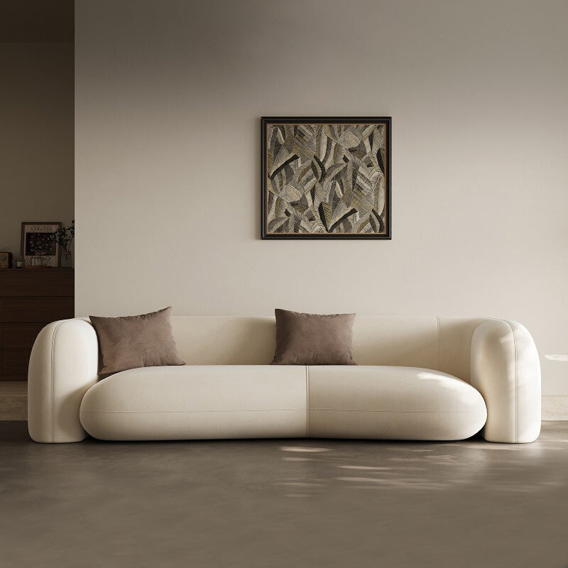 Frosted Suede Sofa