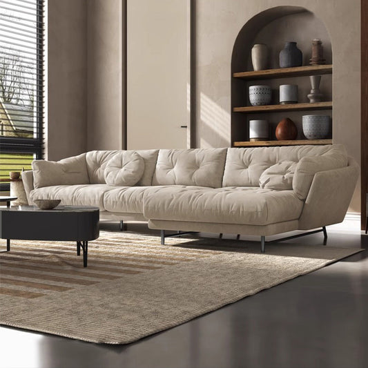 Minimalist Style Frosted Goose Down Sofa