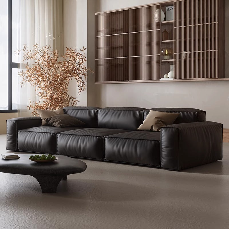 Full Leather Modular Sofa