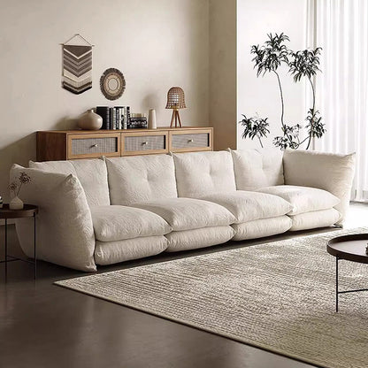 Minimalist Linen Fabric Sofa