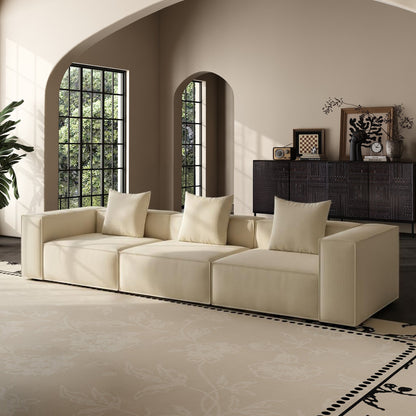 Milkstone Corduroy Compressed Sofa