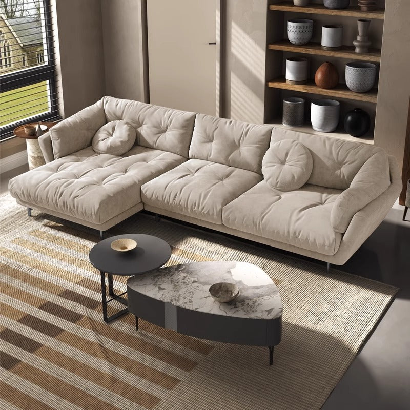 Minimalist Style Frosted Goose Down Sofa