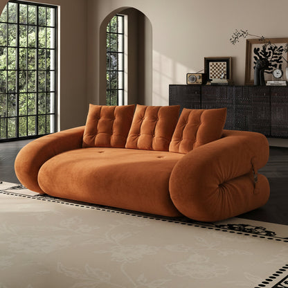 Citrus Roll Corduroy Compressed Sofa Bed