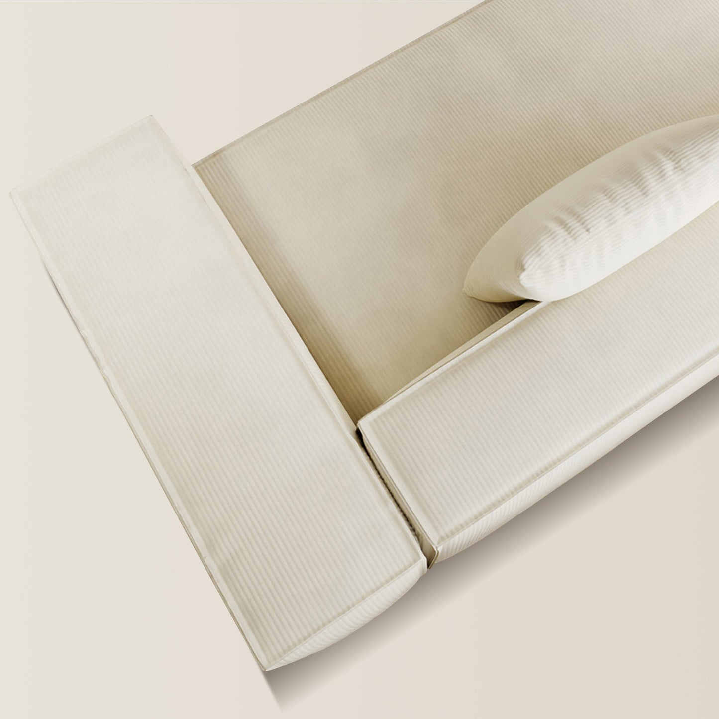 Milkstone Corduroy Compressed Sofa