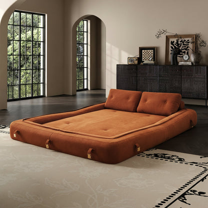 Citrus Roll Corduroy Compressed Sofa Bed
