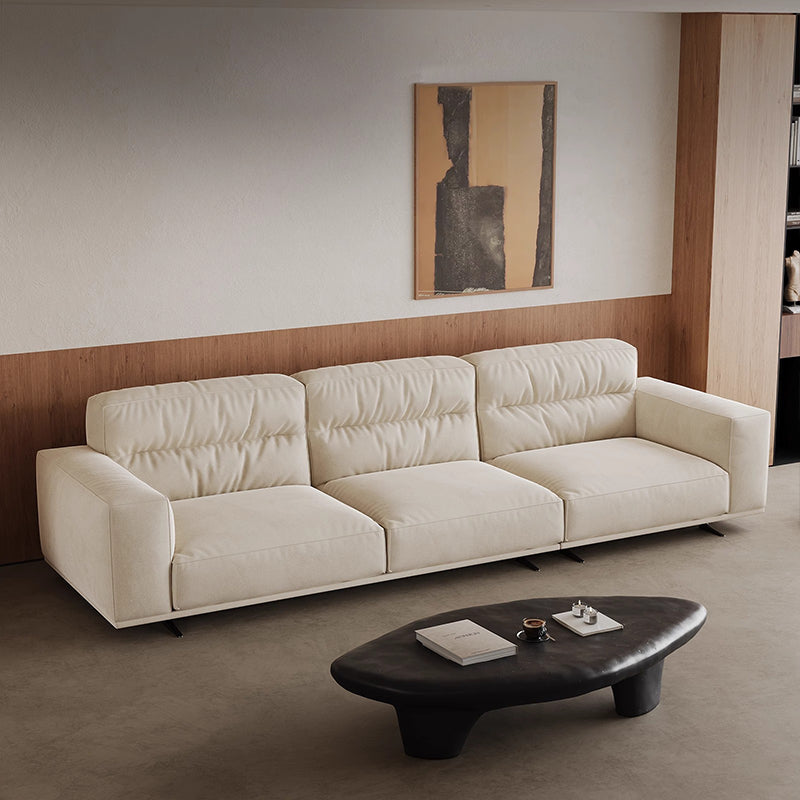 Milk Velvet Sofa