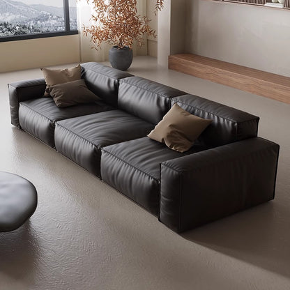 Full Leather Modular Sofa