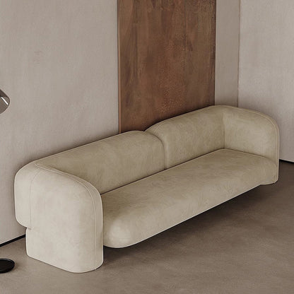 Matte Suede Irregular Sofa