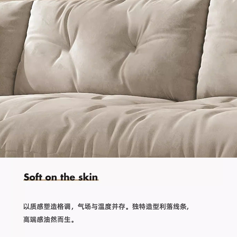 Minimalist Style Frosted Goose Down Sofa