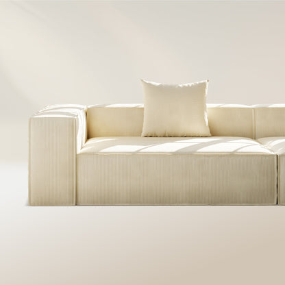 Milkstone Corduroy Compressed Sofa