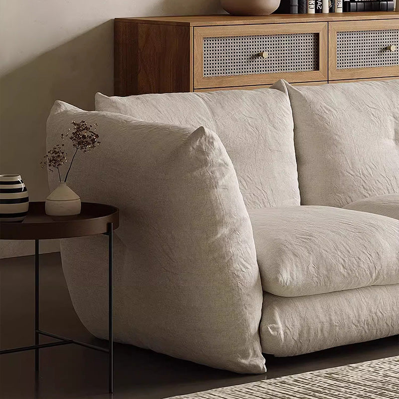 Minimalist Linen Fabric Sofa